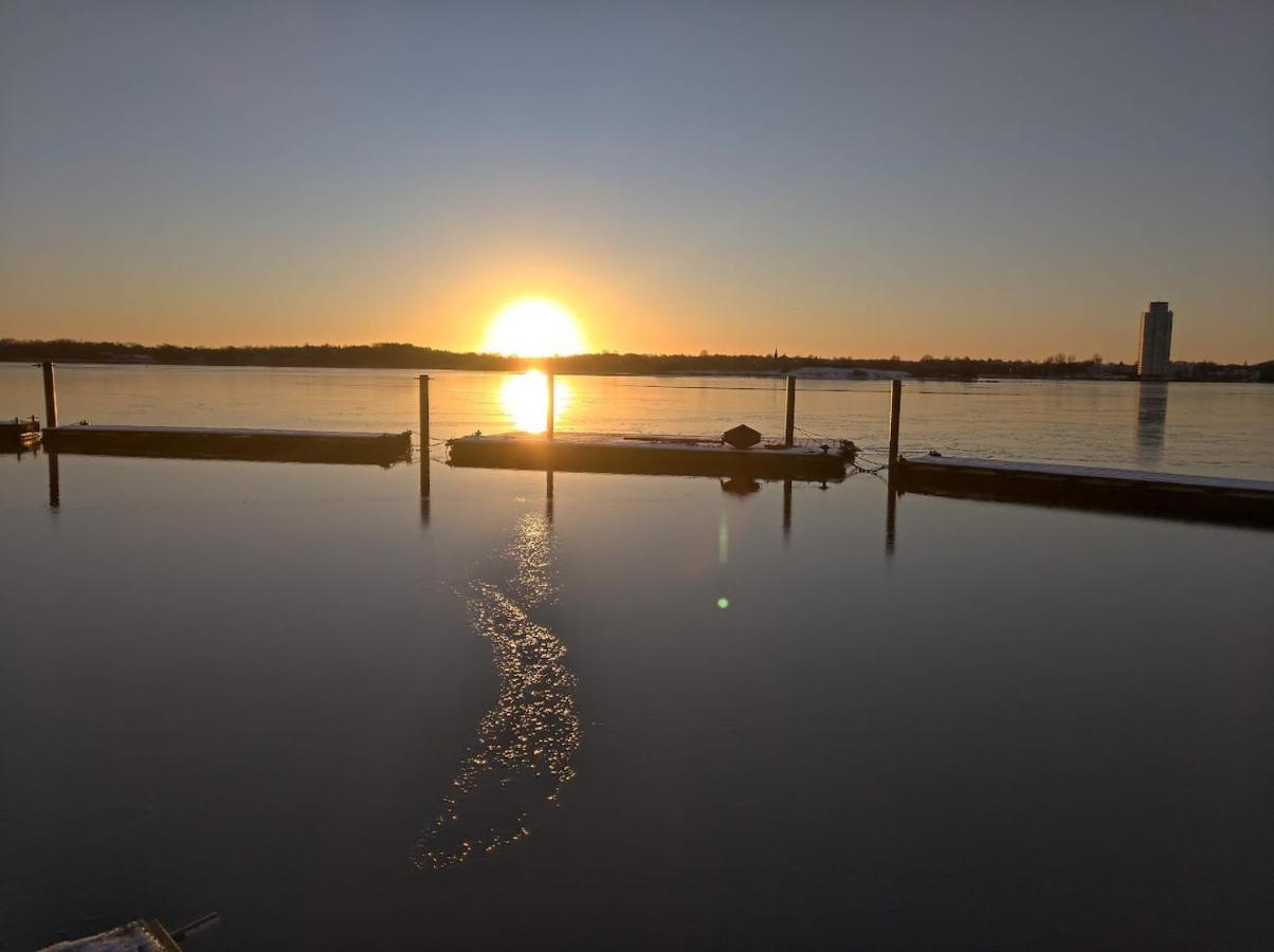 Ostsee Hausboot Schleswig Ostseeblick 1 Екстериор снимка