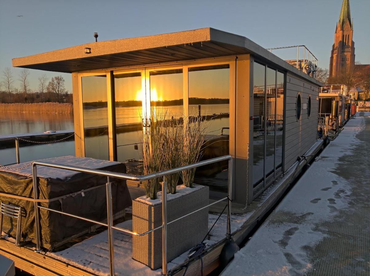 Ostsee Hausboot Schleswig Ostseeblick 1 Екстериор снимка