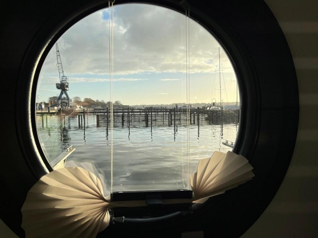 Ostsee Hausboot Schleswig Ostseeblick 1 Екстериор снимка