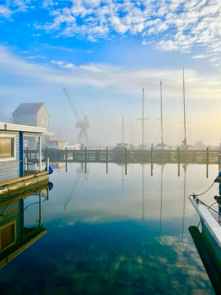 Ostsee Hausboot Schleswig Ostseeblick 1 Екстериор снимка