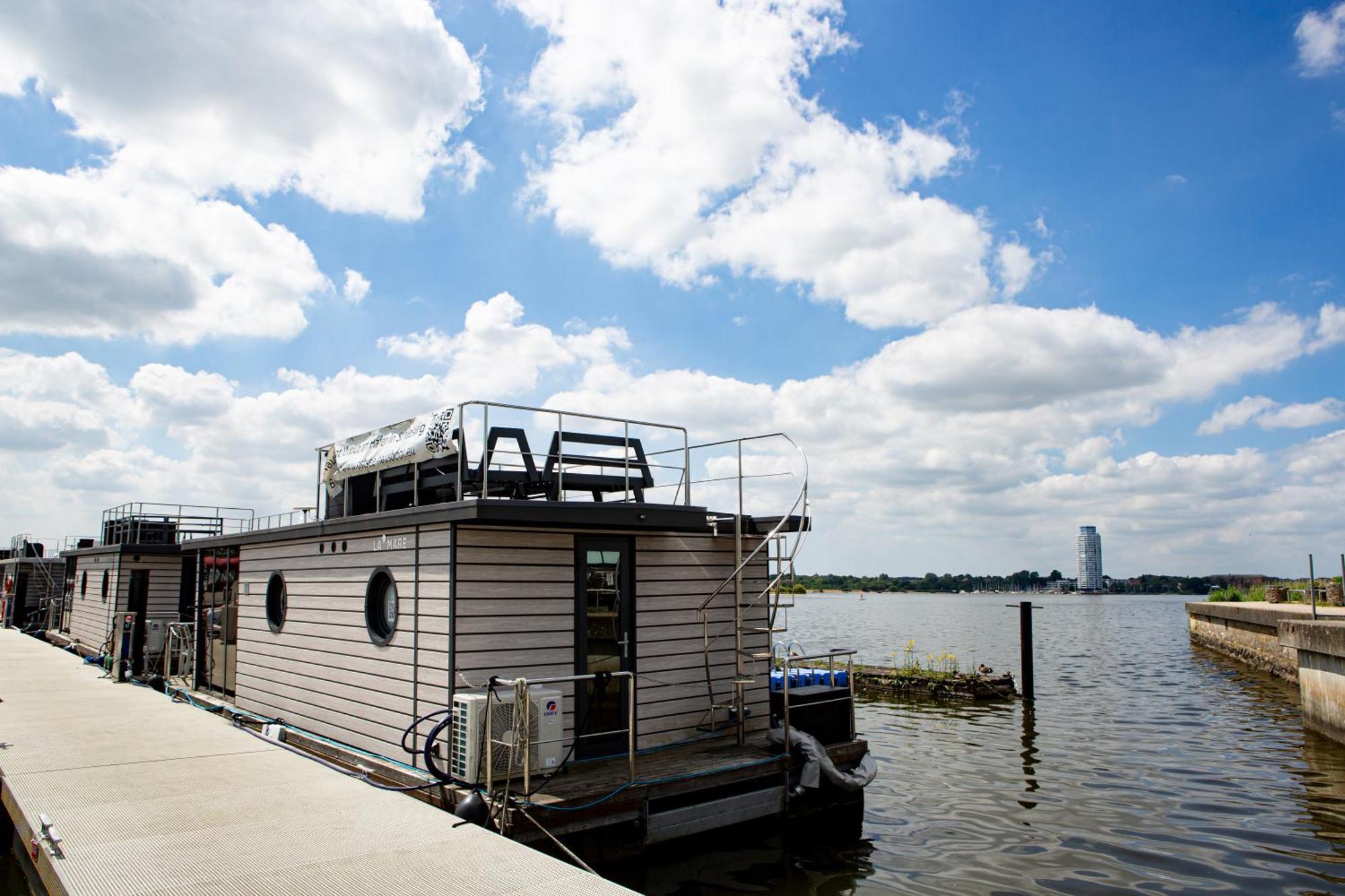 Ostsee Hausboot Schleswig Ostseeblick 1 Екстериор снимка