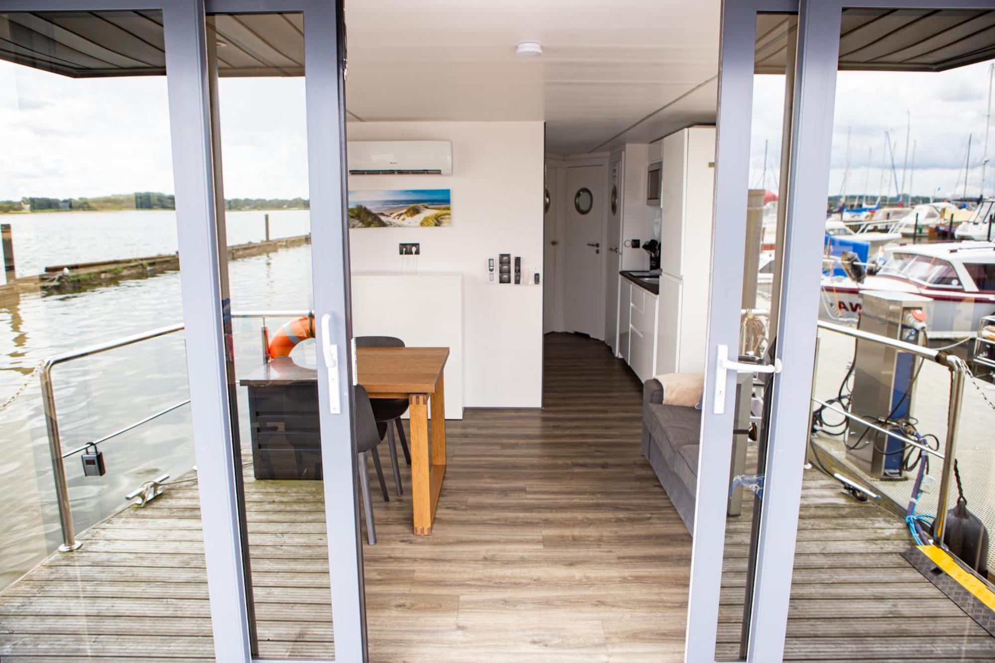 Ostsee Hausboot Schleswig Ostseeblick 1 Екстериор снимка