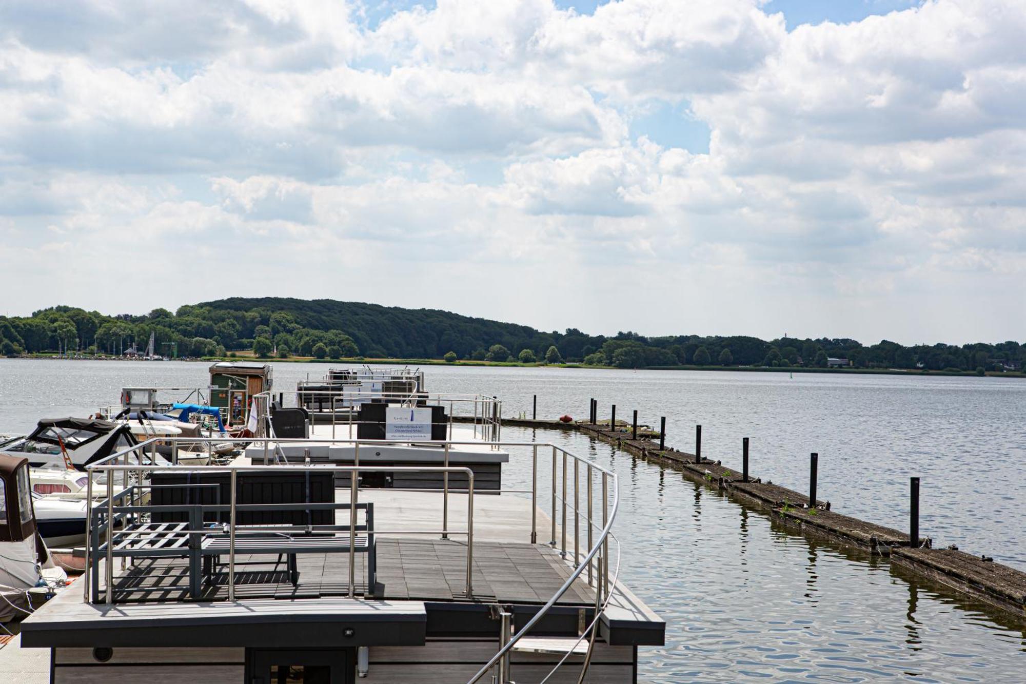 Ostsee Hausboot Schleswig Ostseeblick 1 Екстериор снимка
