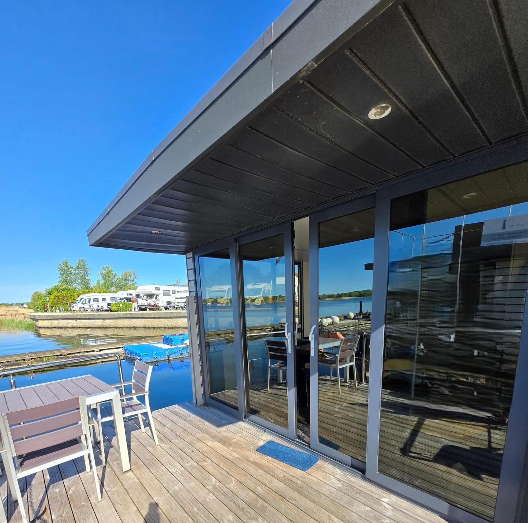 Ostsee Hausboot Schleswig Ostseeblick 1 Екстериор снимка